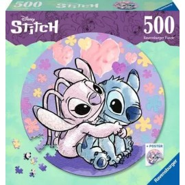 RAVENSBURGER - Ravensburger Disney Stitch Puzzle rompecabezas 500 pieza(s) Dibujos - 00.017.581