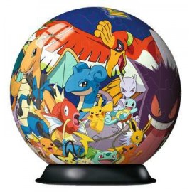 RAVENSBURGER - Ravensburger Pokemon Puzle 3D 72 pieza(s) Dibujos - 00.011.785