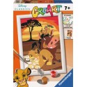 RAVENSBURGER - Ravensburger CreArt Paint by Numbers - Lion King - 00.020.175