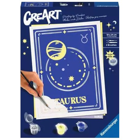 RAVENSBURGER - Ravensburger CreArt - MNZ - Stier - 00.023.734