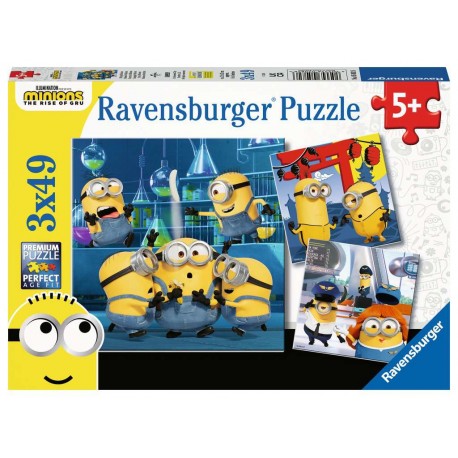 RAVENSBURGER - Ravensburger Minions 2 Puzzle rompecabezas 49 pieza(s) Dibujos - 05082