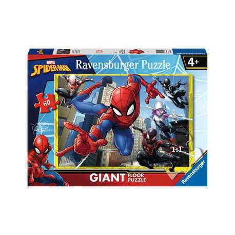 RAVENSBURGER - Ravensburger Spiderman Puzzle rompecabezas 60 pieza(s) Cómics - 03095