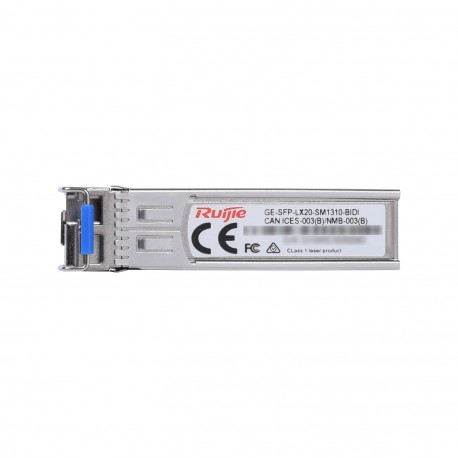 Ruijie Networks GE-SFP-LX20-SM1310-BIDI red modulo transceptor Fibra óptica 1000 Mbit/s