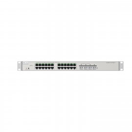 Ruijie Networks RG-NBS5200-24GT4XS-P switch Gestionado L3 Gigabit Ethernet (10/100/1000) Energía sobre Ethernet (PoE) Gris