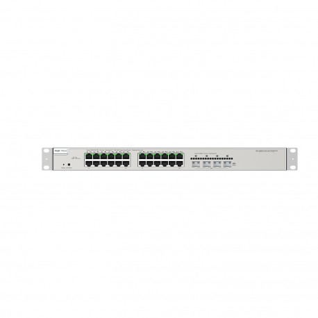 Ruijie Networks RG-NBS5200-24GT4XS-P switch Gestionado L3 Gigabit Ethernet (10/100/1000) Energía sobre Ethernet (PoE) Gris