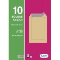 BOLSA SAM 229x324 KRAFT 90g PAQ.10 - Pack de 25 unidades