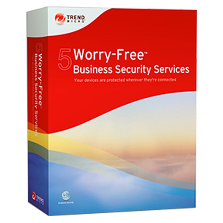 Trend Micro Worry-Free Business Security Services 5, 11-25u, 1Y, ML Plurilingüe 1 año(s)