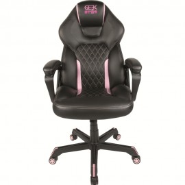 Konix Drakkar 78441116841 silla para videojuegos Silla para videojuegos de PC Asiento acolchado Negro, Rosa