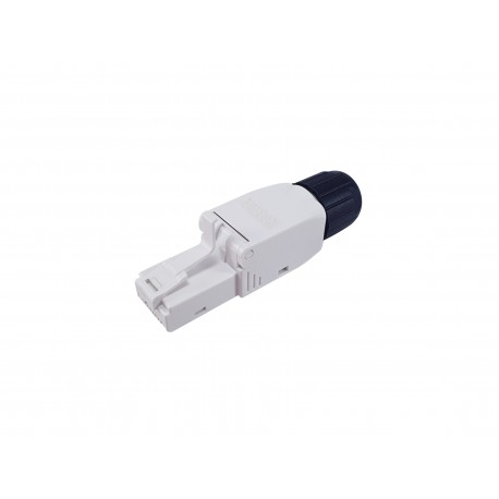 Equip 121161 conector RJ-45 Negro, Blanco