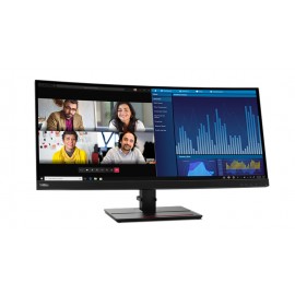 Lenovo ThinkVision P34w-20 LED display 86,7 cm (34.1'') 3440 x 1440 Pixeles Wide Quad HD Negro