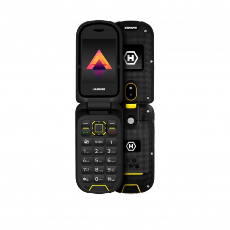 HAMMER - Telefono movil hammer bow 2.4pulgadas 48mb black - TEL000921