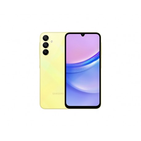 Samsung Galaxy A15 16,5 cm (6.5'') Ranura híbrida Dual SIM Android 14 4G USB Tipo C 4 GB 128 GB 5000 mAh Amarillo