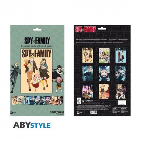 ABYSTYLE - Portfolio 9 posters abystyle spy x family - GBYDCO572