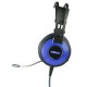 Konix 61881105272 auricular y casco Auriculares Alámbrico Diadema Juego Negro, Azul