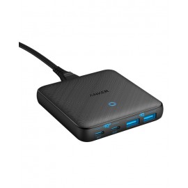 Anker 543 Powerport Atom III Universal Negro Carga rápida Interior