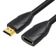 Vention Cable Alargador HDMI VAA-B06-B200/ HDMI Macho - HDMI Hembra/ 2m/ Negro