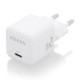 AISENS Cargador GaN 25W, 1xUSB-C PD3.0 QC4.0, Blanco