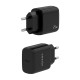 AISENS Cargador USB-C PD3.0 1 Puerto 1xUSB-C 25W, Negro