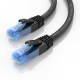 AISENS Cable De Red Latiguillo RJ45 Cat.6 UTP AWG26 CCA, Negro, 20 m