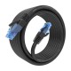 AISENS Cable De Red Latiguillo RJ45 Cat.6 UTP AWG26 CCA, Negro, 5.0 m