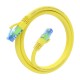 AISENS Cable De Red Latiguillo RJ45 Cat.6 UTP AWG26 CCA, Amarillo, 1.5 m