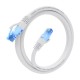 AISENS Cable De Red Latiguillo RJ45 Cat.6 UTP AWG26 CCA, Blanco, 1.5 m