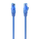 AISENS Cable De Red Latiguillo RJ45 Cat.6 UTP AWG26 CCA, Azul, 1.5 m