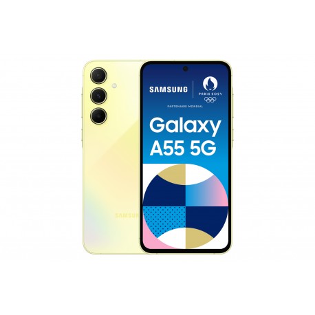 Samsung Galaxy A55 5G 16,8 cm (6.6'') SIM doble Android 14 USB Tipo C 8 GB 128 GB 5000 mAh Amarillo