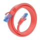 AISENS Cable De Red Latiguillo RJ45 Cat.6 UTP AWG26 CCA, Rojo, 2.0 m