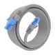 AISENS Cable De Red Latiguillo RJ45 Cat.6 UTP AWG26 CCA, Gris, 4.0 m