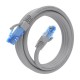 AISENS Cable De Red Latiguillo RJ45 Cat.6 UTP AWG26 CCA, Gris, 3.0 m