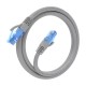 AISENS Cable De Red Latiguillo RJ45 Cat.6 UTP AWG26 CCA, Gris, 1.5 m