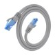 AISENS Cable De Red Latiguillo RJ45 Cat.6 UTP AWG26 CCA, Gris, 0.75 m