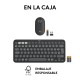 LOGITECH - Logitech Pebble 2 Combo teclado Ratón incluido RF Wireless + Bluetooth