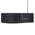 Ewent EW3002 teclado USB QWERTY Portugués Negro