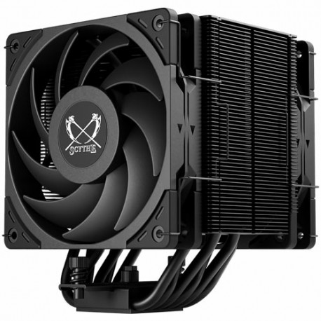 SCYTHE - Scythe Mugen 6 Dual Fan Black Edition Procesador Ventilador 12 cm Negro 1 pieza(s) - SCMG-6000DBE