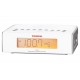 SANGEAN - Sangean RCR-5 radio Reloj Plata, Blanco - RCR-5