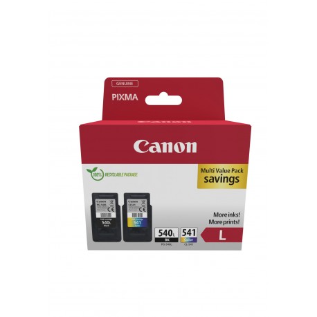 CANON - Canon 5224B013 cartucho de tinta 2 pieza(s) Original Negro, Cian, Magenta, Amarillo - 500031@@5224B013@@ZTRA