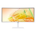 Samsung LS34C650TAU pantalla para PC 86,4 cm (34'') 3440 x 1440 Pixeles 4K Ultra HD LED Blanco