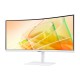 Samsung LS34C650TAU pantalla para PC 86,4 cm (34'') 3440 x 1440 Pixeles 4K Ultra HD LED Blanco