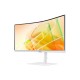 Samsung LS34C650TAU pantalla para PC 86,4 cm (34'') 3440 x 1440 Pixeles 4K Ultra HD LED Blanco