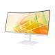 Samsung LS34C650TAU pantalla para PC 86,4 cm (34'') 3440 x 1440 Pixeles 4K Ultra HD LED Blanco