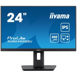 iiyama ProLite XUB2492QSU-B1 pantalla para PC 60,5 cm (23.8'') 2560 x 1440 Pixeles Wide Quad HD LED Negro