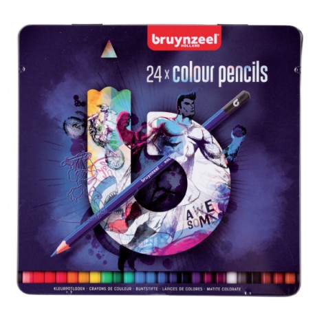 Bruynzeel 60212024 lápiz de color Multicolor 24 pieza(s)