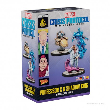 JUEGOS - Juego de mesa marvel crisis protocol professor x & shadow king edad recomendada 14 años - CP151