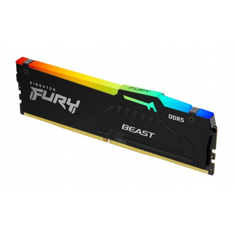 Kingston Technology FURY Beast RGB módulo de memoria 32 GB 1 x 32 GB DDR5 ECC