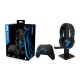 EgoGear SBP30-P4-BK mando y volante Negro, Azul Bluetooth Mando + auriculares Digital PlayStation 4