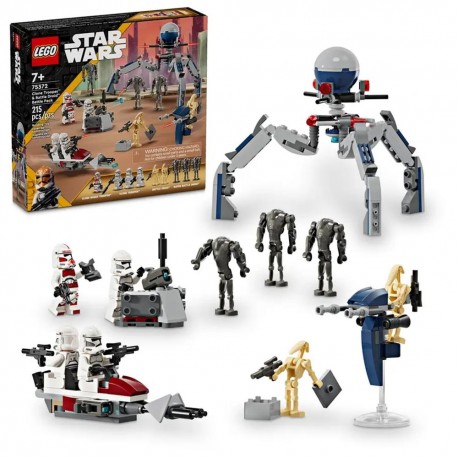 LEGO - Lego star warspack de combate: soldado clon y droide de combate - 75372