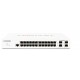 Fortinet FortiSwitch 124E Gestionado L2 Gigabit Ethernet (10/100/1000) 1U Blanco