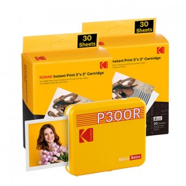 KODAK - Kodak Mini 3 Retro impresora de foto Pintar por sublimación - P300RY60